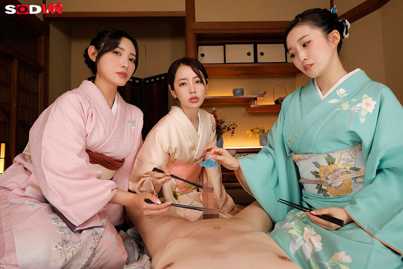 【VR】【8K】罵倒旅館 ~美人女将の暴言・見下し・蔑みサービスで極上の射精地獄~ 画像9