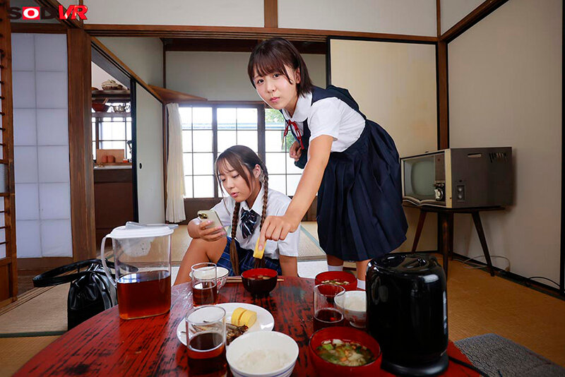 【VR】【8K】催ミンミンゼミで生意気姉妹を完全支配 画像1