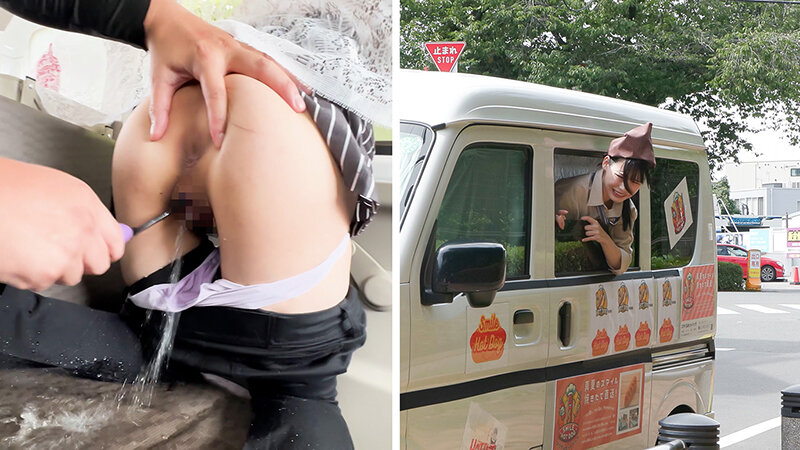 人気 AV 女優が挑戦!イカサレ屋台の中で 潮吹きながらホットドッグ売ってください!逢月ひまり 小坂ひまり 画像6